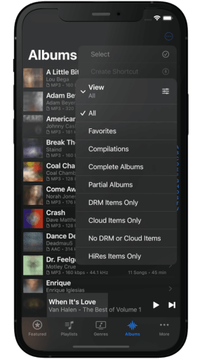 BTR AMP - Screenshot - Dark Mode